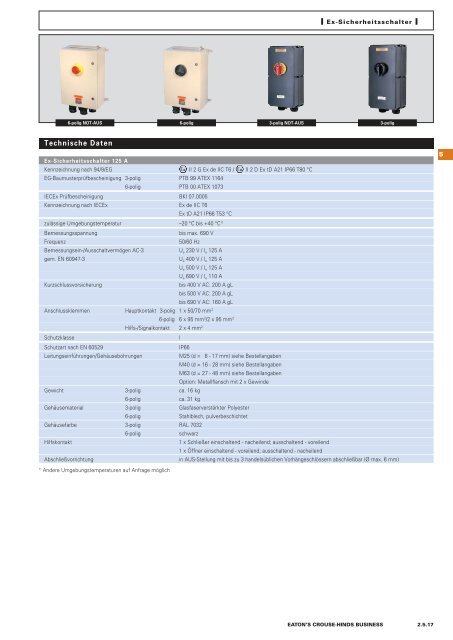 EATON-CROUSE-HINDS_Katalog_Steckvorrichtungen-Installationstechnik-Schalt-und-Steueranlagen_08-2014_DE