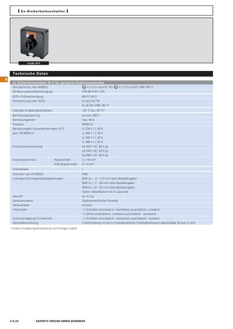 EATON-CROUSE-HINDS_Katalog_Steckvorrichtungen-Installationstechnik-Schalt-und-Steueranlagen_08-2014_DE