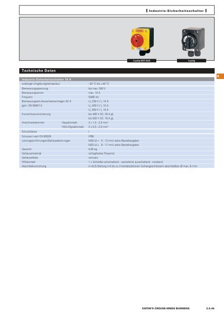 EATON-CROUSE-HINDS_Katalog_Steckvorrichtungen-Installationstechnik-Schalt-und-Steueranlagen_08-2014_DE