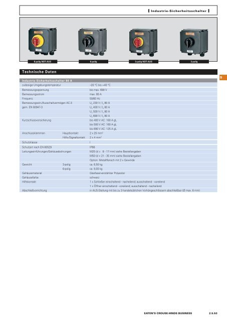 EATON-CROUSE-HINDS_Katalog_Steckvorrichtungen-Installationstechnik-Schalt-und-Steueranlagen_08-2014_DE