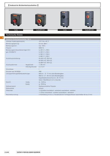 EATON-CROUSE-HINDS_Katalog_Steckvorrichtungen-Installationstechnik-Schalt-und-Steueranlagen_08-2014_DE