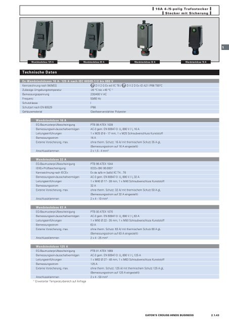 EATON-CROUSE-HINDS_Katalog_Steckvorrichtungen-Installationstechnik-Schalt-und-Steueranlagen_08-2014_DE