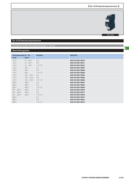 EATON-CROUSE-HINDS_Katalog_Steckvorrichtungen-Installationstechnik-Schalt-und-Steueranlagen_08-2014_DE