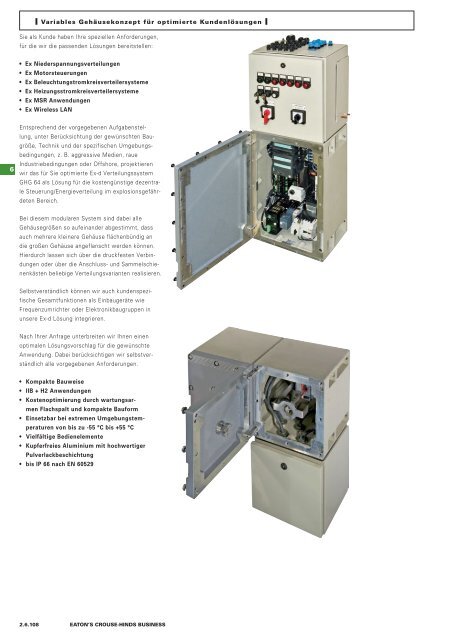 EATON-CROUSE-HINDS_Katalog_Steckvorrichtungen-Installationstechnik-Schalt-und-Steueranlagen_08-2014_DE