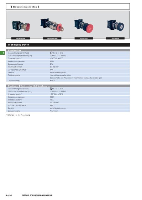 EATON-CROUSE-HINDS_Katalog_Steckvorrichtungen-Installationstechnik-Schalt-und-Steueranlagen_08-2014_DE