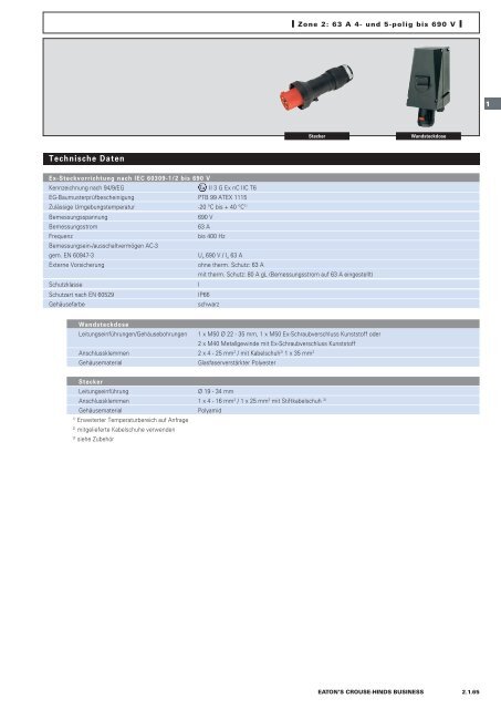 EATON-CROUSE-HINDS_Katalog_Steckvorrichtungen-Installationstechnik-Schalt-und-Steueranlagen_08-2014_DE