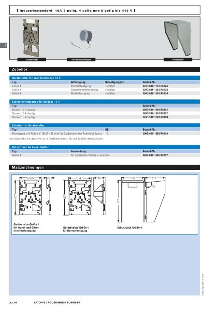 EATON-CROUSE-HINDS_Katalog_Steckvorrichtungen-Installationstechnik-Schalt-und-Steueranlagen_08-2014_DE