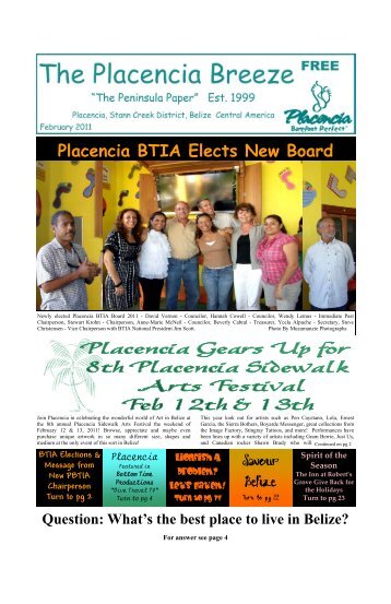 Placencia BTIA Elects New Board - The Placencia Breeze