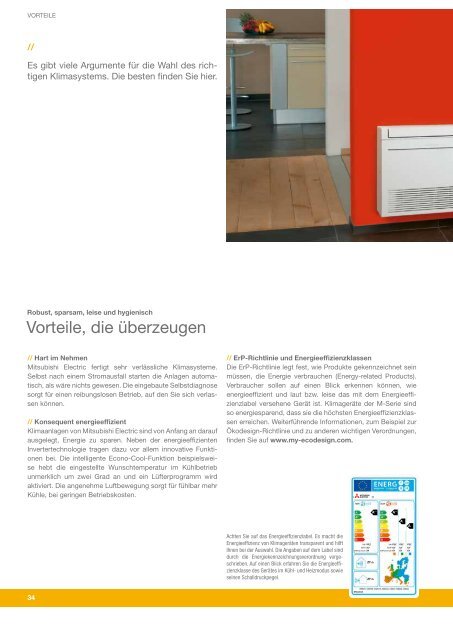 Katalog Mitsubishi Electric Klimaanlagen