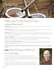 Welcome to the Miraval Spa NEW Premiering at Miraval - Spa Finder