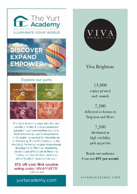 Viva Brighton Issue #62 April 2018