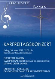 Karfreitagkonzert