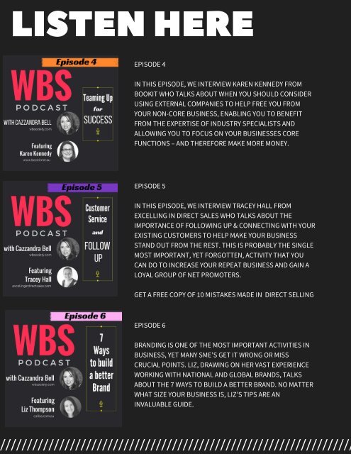 WBS Magazine - Issue 5