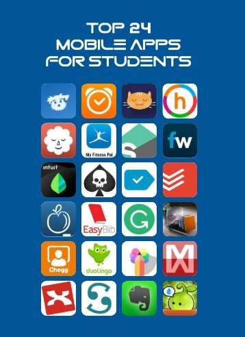 JRF Top Mobile Apps for Students Flip Book