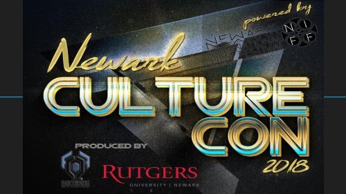 Newark Culture Con 2018 Sponsorship Value