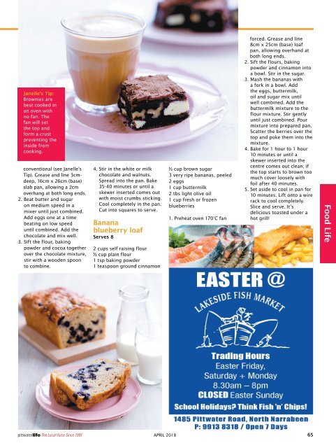 Pittwater Life April 2018 Issue
