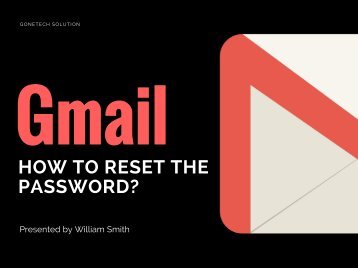 How To Reset Gmail Account Password - 2018 | You Can't Miss!!!