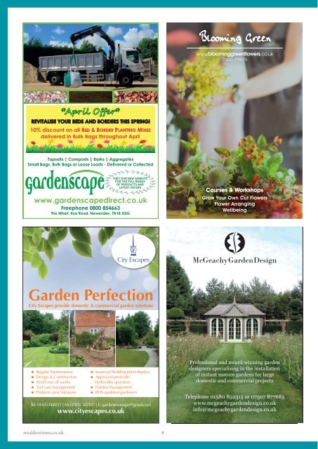 Wealden Times | WT194 | April 2018 | Garden supplement inside