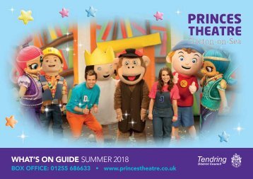 Princes Theatre - Summer 2018 Brochure REDUCED