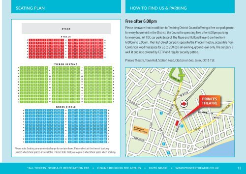 Princes Theatre - Summer 2018 Brochure REDUCED