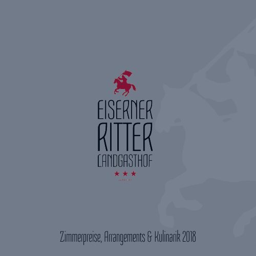 Landgasthof Eiserner Ritter: Booklet 2018