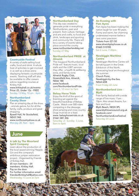 Northumberland News Spring 2018