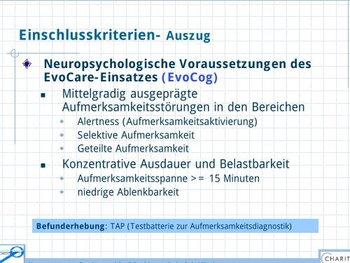 Telematik - Telemedizin Möglichkeiten in der Rehabilitation - Dr.Hein