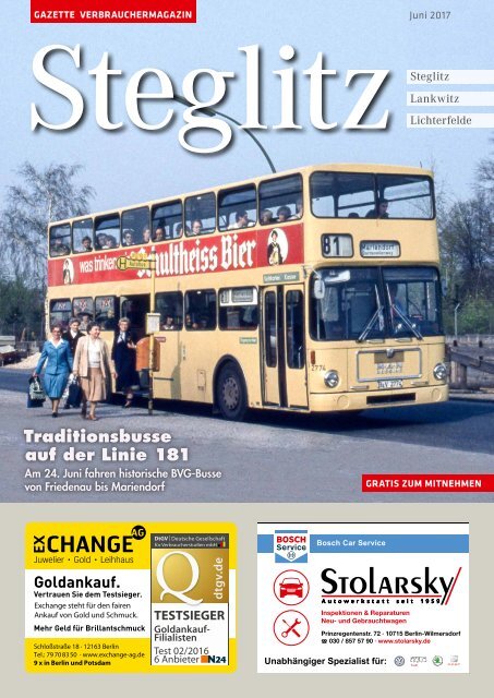 Gazette Steglitz Nr. 6/2017