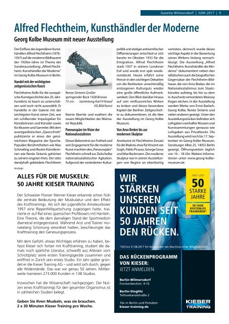 Gazette Wilmersdorf Nr. 6/2017