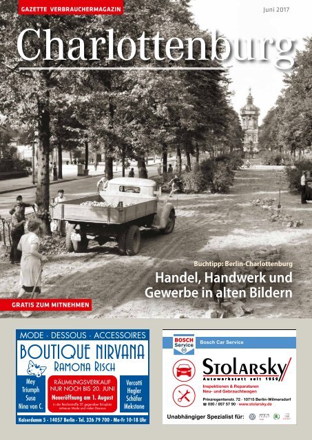 Gazette Charlottenburg Nr. 6/2017