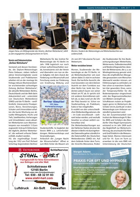 Gazette Schöneberg & Friedenau Nr. 6/2017