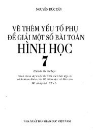 Vẽ thêm yếu tố phụ để giải một số bài toán Hình Học 7 (2013)