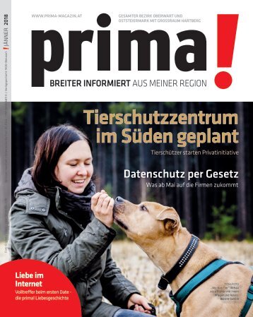 prima! Magazin – Ausgabe Jänner 2018