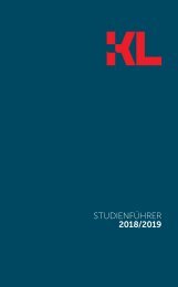 KL Studienführer 2018/19