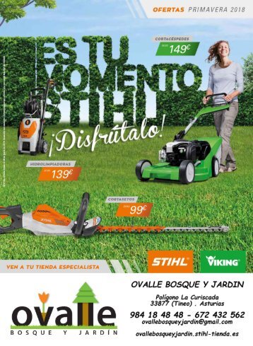 OFERTAS PRIMAVERA 2018 STIHL - VIKING