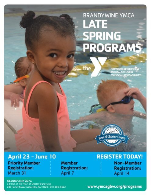 Brandywine YMCA - Late Spring Programs 2018