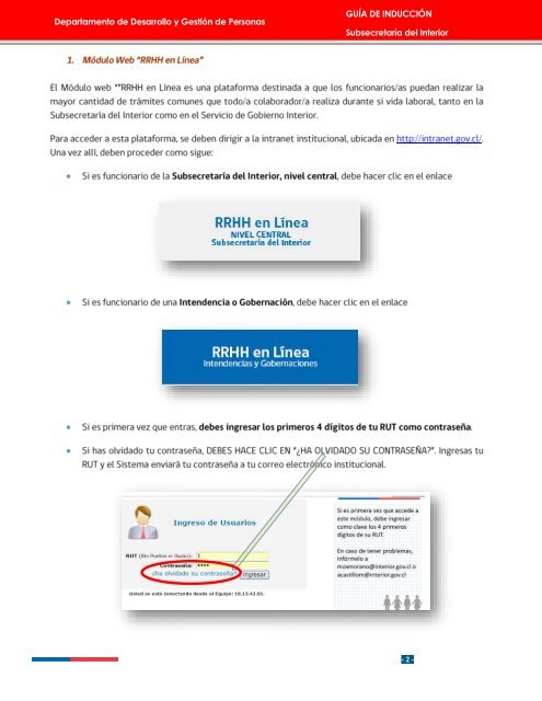 MANUAL_DE_INDUCCION_SUBSECRETARIA_Principales trámites que debo realizar_HSA