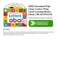 [PDF] Download Wipe Clean: Letters (Wipe Clean Learning Books) Ebook | READ ONLINE