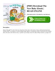 [PDF] Download The New Baby Ebook READ ONLINE