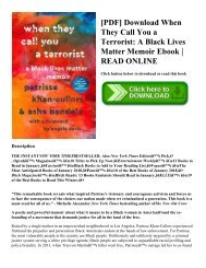 [PDF] Download When They Call You a Terrorist: A Black Lives Matter Memoir Ebook | READ ONLINE