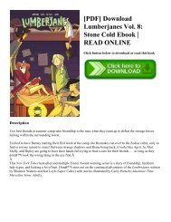 [PDF] Download Lumberjanes Vol. 8: Stone Cold Ebook | READ ONLINE