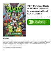 [PDF] Download Plants vs. Zombies Volume 1: Lawnmageddon Ebook | READ ONLINE