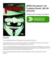 [PDF] Download V for Vendetta Ebook | READ ONLINE