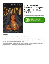[PDF] Download Coraline: The Graphic Novel Ebook | READ ONLINE