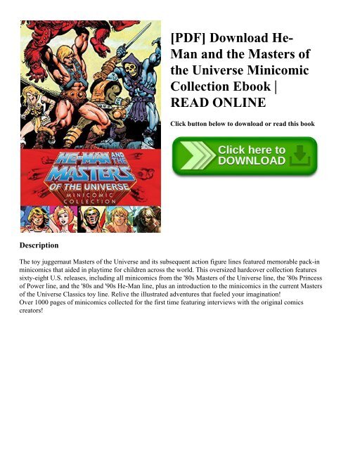 Masters Of The Universe Pdf
