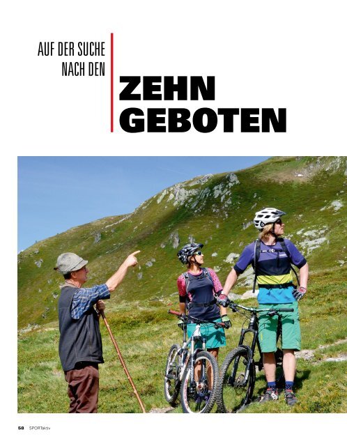 SPORTaktiv Bikeguide 2018