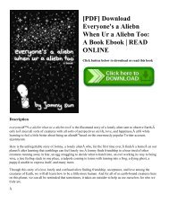 [PDF] Download Everyone's a Aliebn When Ur a Aliebn Too: A Book Ebook | READ ONLINE