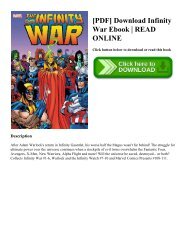 [PDF] Download Infinity War Ebook | READ ONLINE