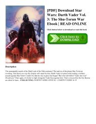 [PDF] Download Star Wars: Darth Vader Vol. 3: The Shu-Torun War Ebook | READ ONLINE