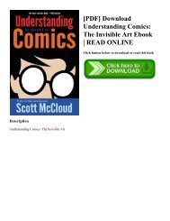 [PDF] Download Understanding Comics The Invisible Art Ebook READ ONLINE